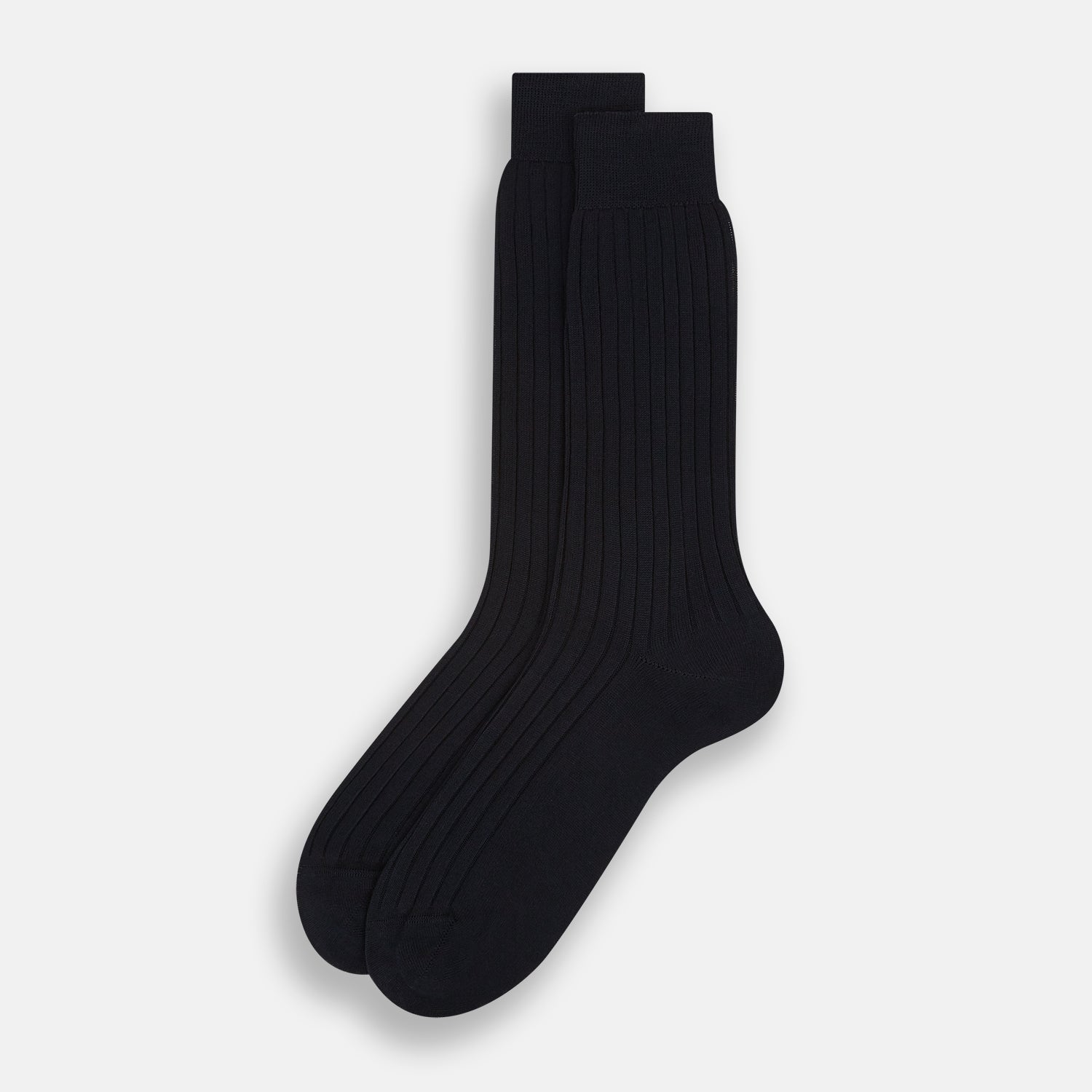 View 2 of product Midnight Thick Knit Mid-Length Socks