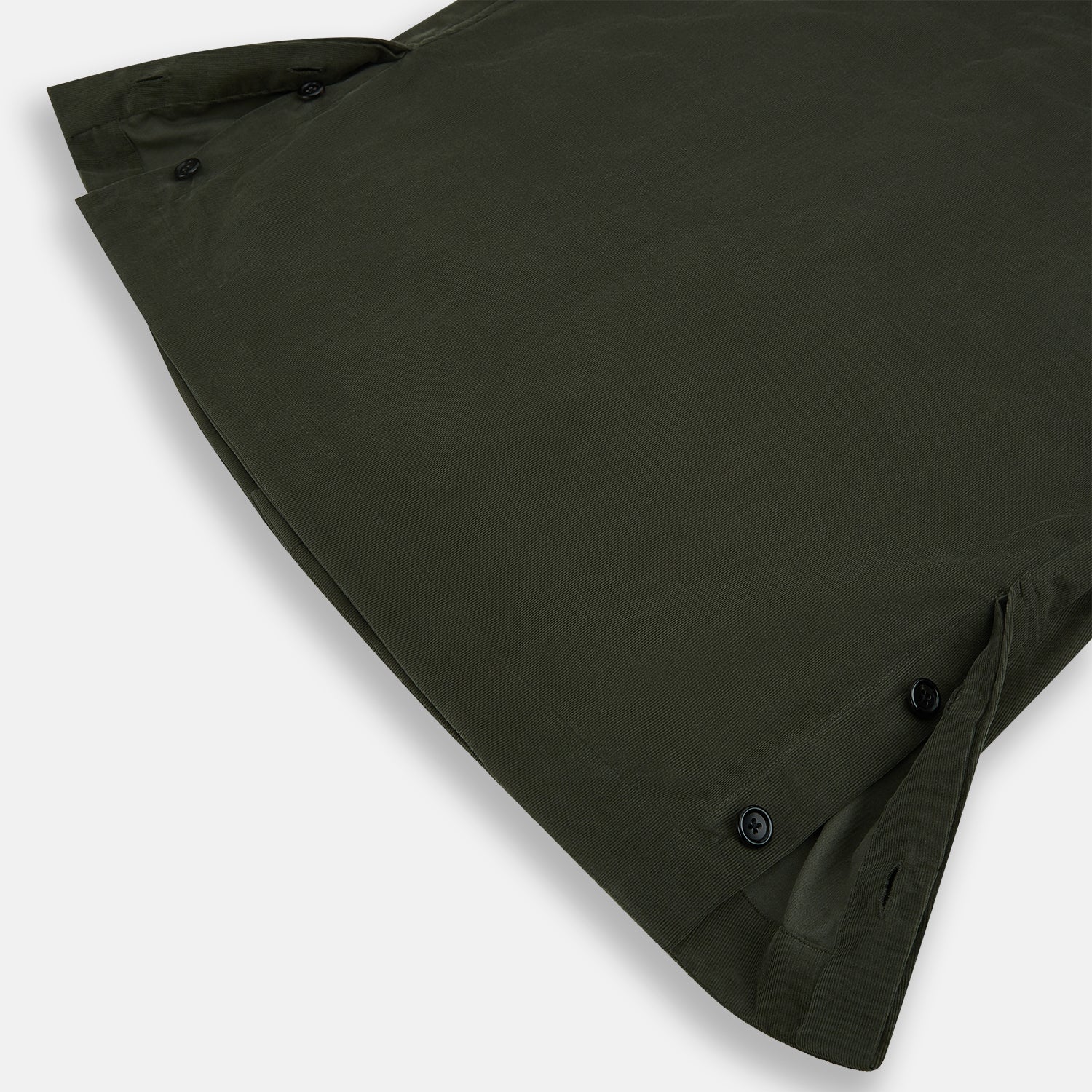 View 5 of product Olive Corduroy Hampstead Overshirt