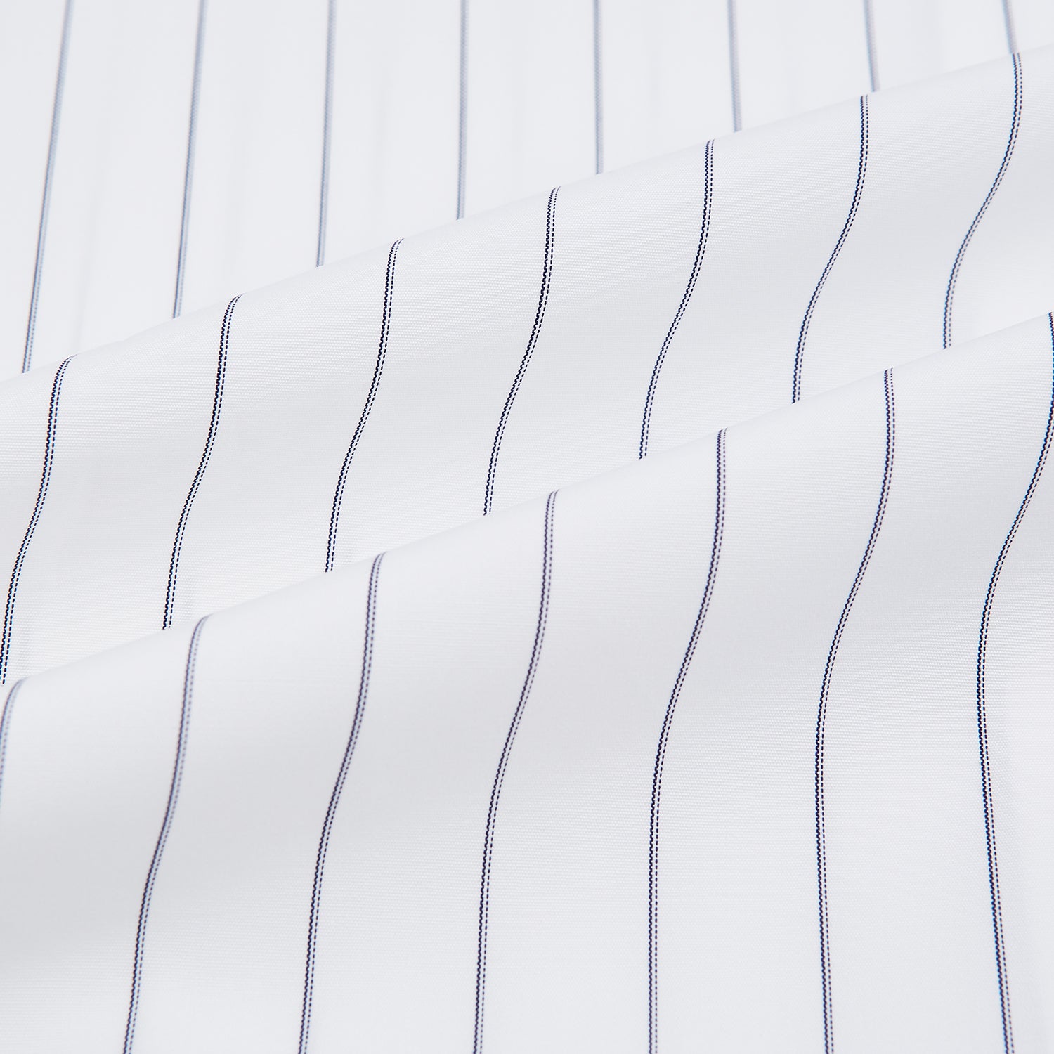 View 6 of product Navy Hairline Multi Stripe Mayfair Shirt