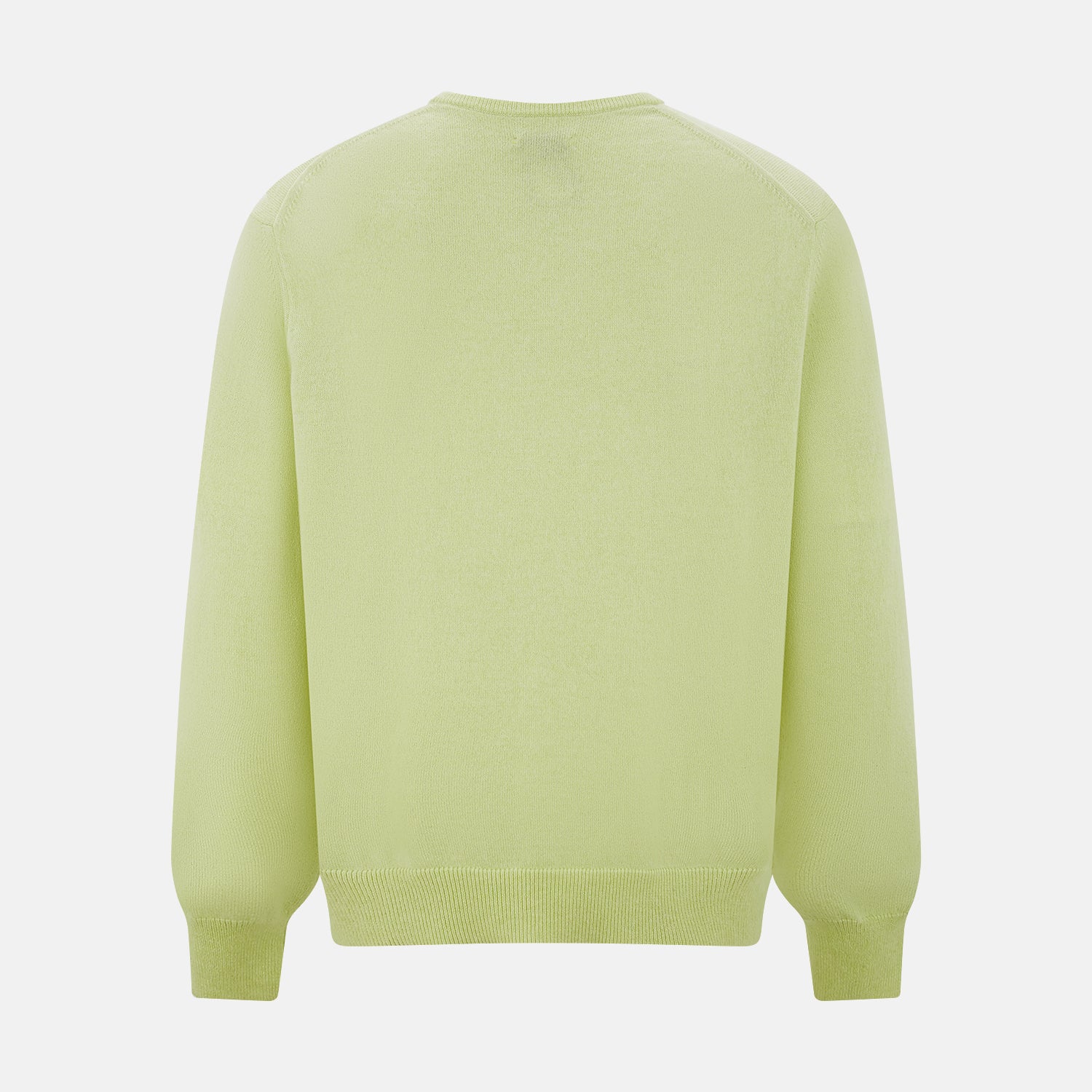 View 3 of product Pistachio Cashmere V-neck Jumper