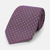 View 1 of product Lilac and Purple Micro Dot Silk Tie
