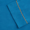 View 4 of product Blue Silk Hyde Pyjama Set