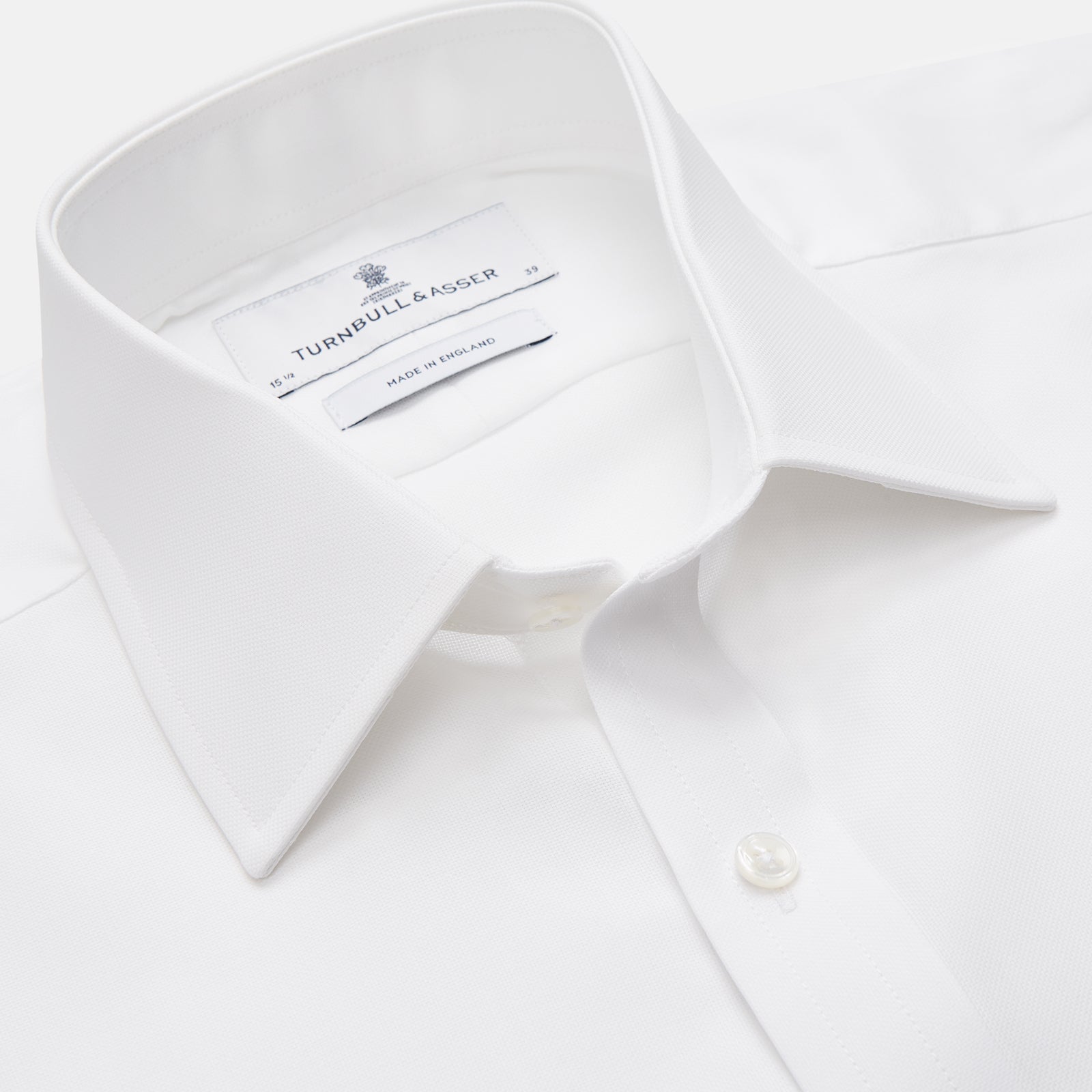 View 4 of product White Cotton Voile Regular Fit Mayfair Shirt