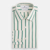 View 5 of product Green Double Track Stripe Mayfair Shirt