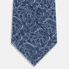 View 3 of product Pale Blue Paisley Printed Silk Tie