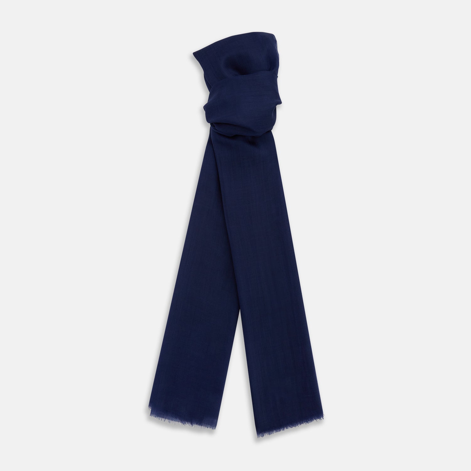 View 1 of product Navy Cashmere Scarf