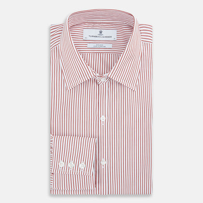 Red Shadow Stripe Westminster Shirt Image 4