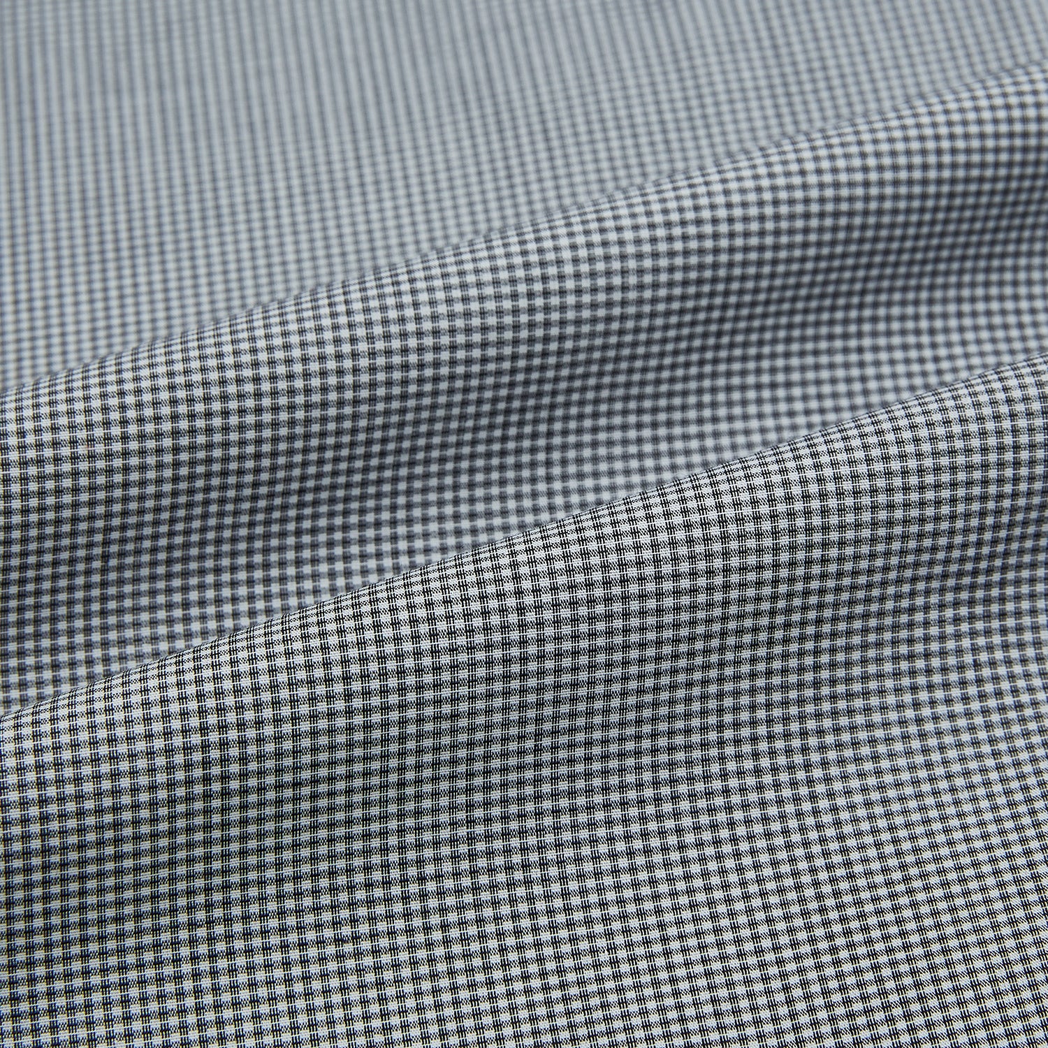 View 7 of product Grey and White Micro Check Westminster Shirt