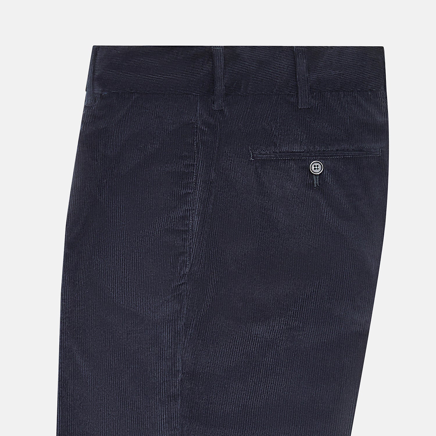 View 4 of product Navy Corduroy Edward Trousers