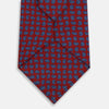 View 3 of product Red and Purple Miniature Paisley Silk Tie