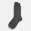View 2 of product Dark Steel/Navy Polka Dot Mid-Length Socks