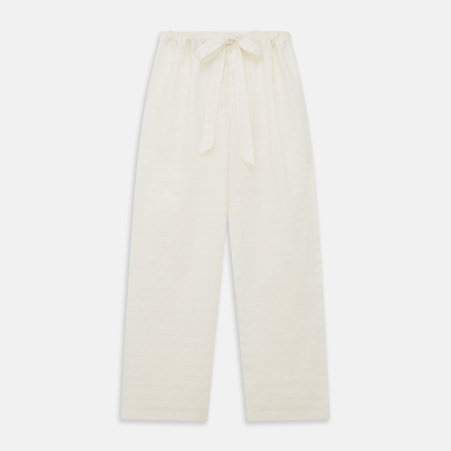 View 4 of product Cream Pattern Cotton Blend Quin Pyjama Set