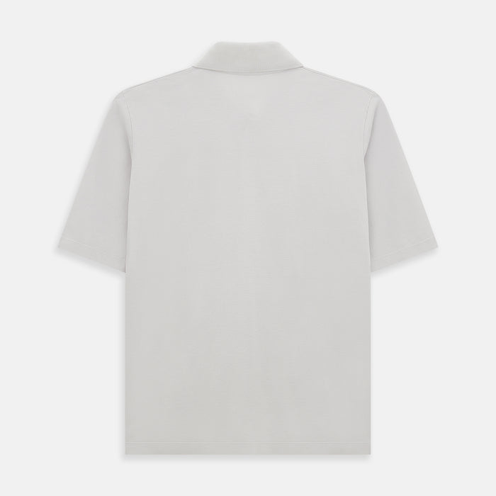 Pale Pink Polo Shirt Image 2