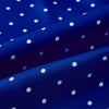 View 3 of product Royal Blue and White Spotted Silk Scarf