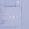 View 4 of product Blue Fine Check Sea Island Quality Cotton Shirt with T&A Collar and 3-Button Cuffs