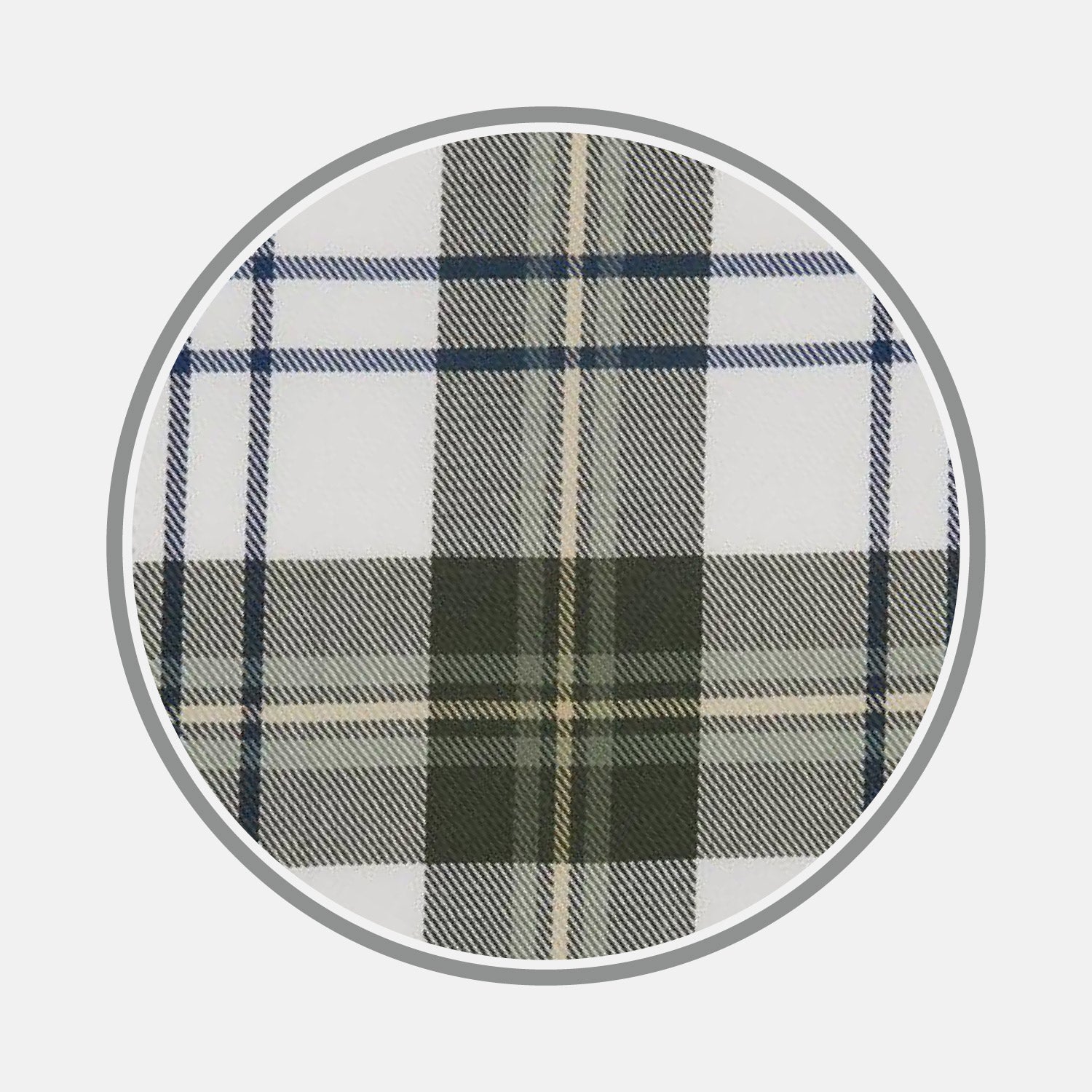 View 1 of product Green Check Cotton Fabric