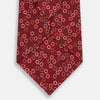 View 3 of product Pink and Navy Circle Red Printed Silk Tie