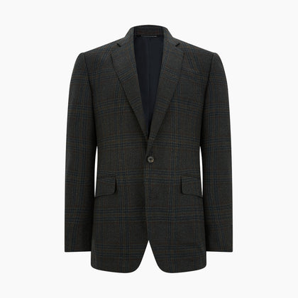 Charcoal Glen Check Sports Jacket Image 4