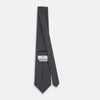 View 4 of product Navy and Orange Geometric Motif Silk Tie