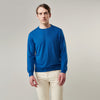 View 1 of product Ocean Blue Merino Kingston Crew Neck Jumper