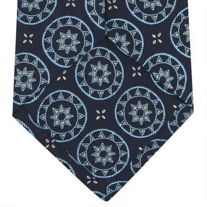 Jacquard Silk Geometric Tie Image 2