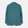 View 4 of product Teal Linen Barrington Blazer