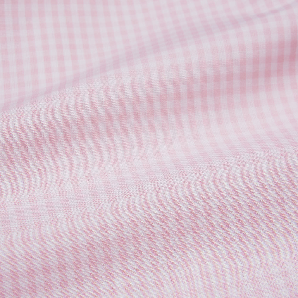 Pink Windowpane Check Mayfair Shirt