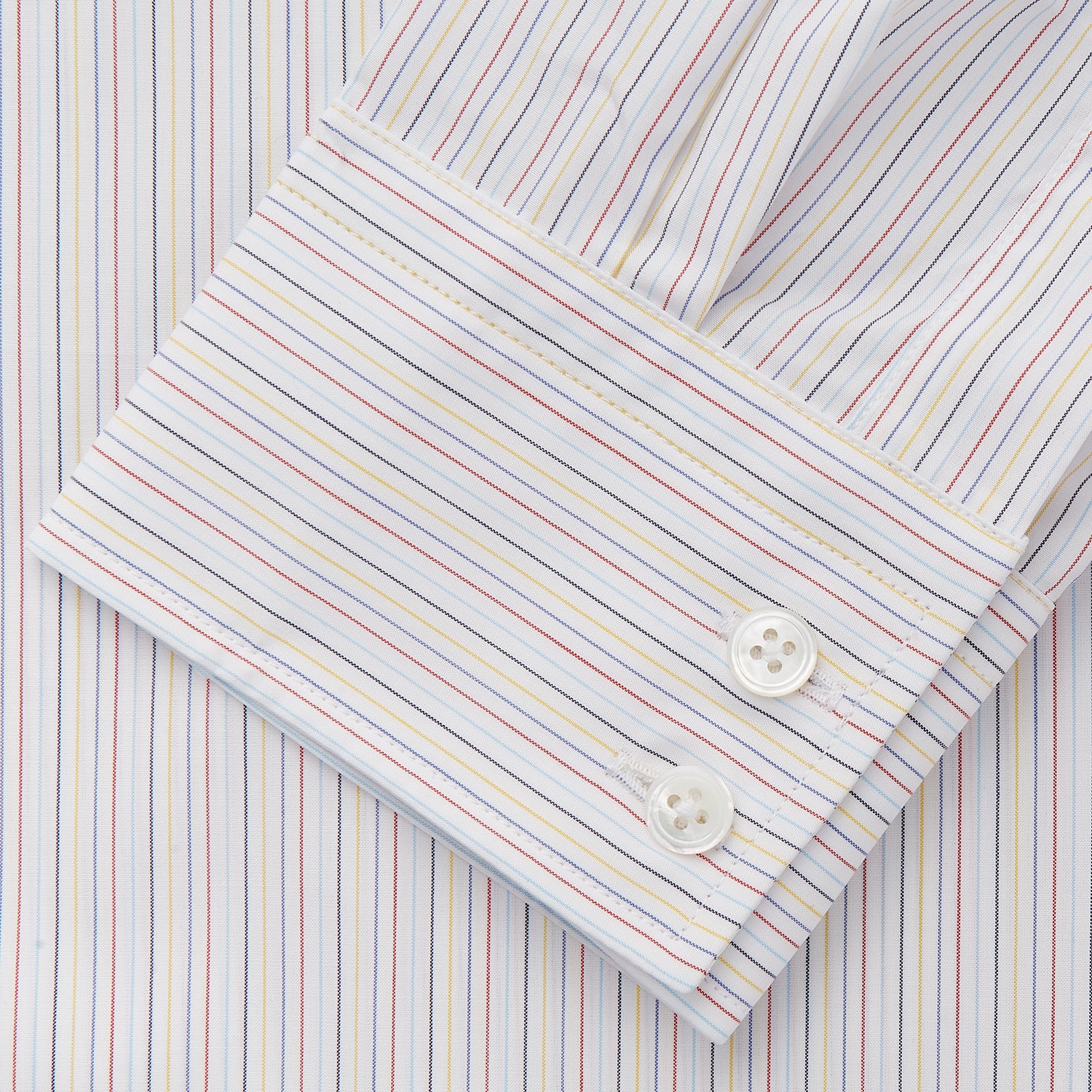View 3 of product Red Multi Stripe Tailored Fit Shelton Shirt