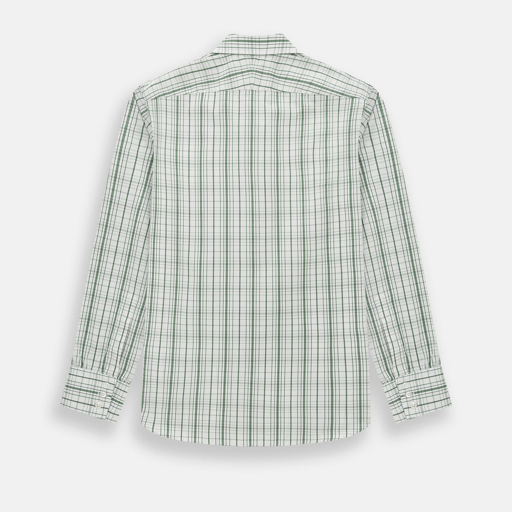 Sage Green Plaid Check Westminster Shirt