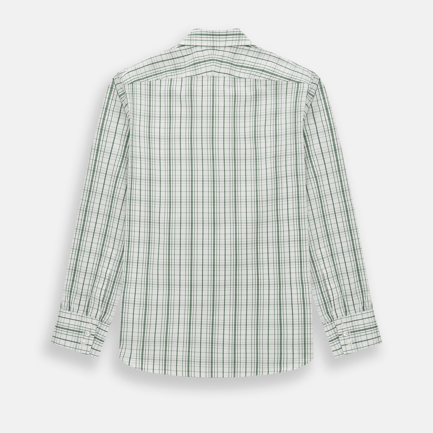 View 3 of product Sage Green Plaid Check Westminster Shirt