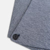 View 4 of product Navy Herringbone Silk and Linen Neck Warmer