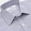 View 3 of product Navy Check Cotton Regular Fit Mayfair Shirt