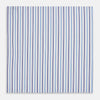 View 3 of product Blue and Navy Multi Stripe Hand-Rolled Handkerchief