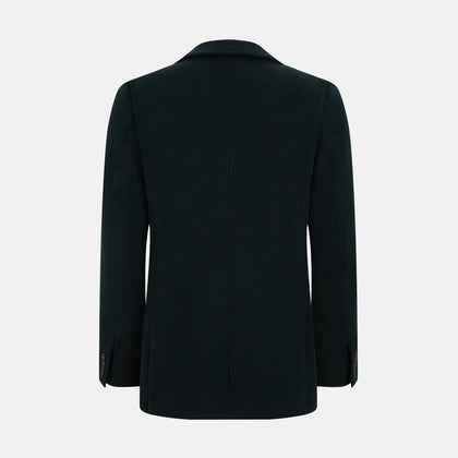 Forest Green KNITTED CAMBRIDGE BLAZER Image 2