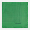 View 4 of product Hunter Green Stripe Silk Pocket Square
