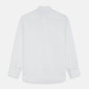 View 3 of product White Weekend Fit Linen Finch Shirt With Derby Collar And Chest Pocket