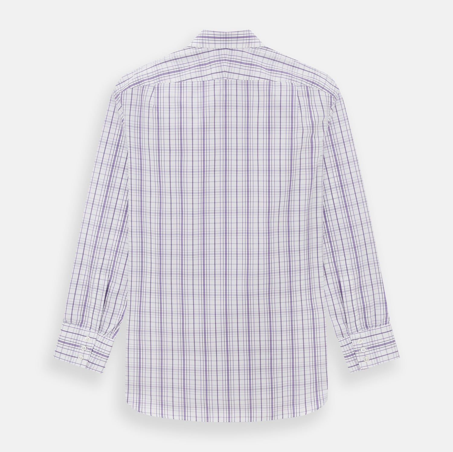 View 3 of product Purple Plaid Check Mayfair Shirt