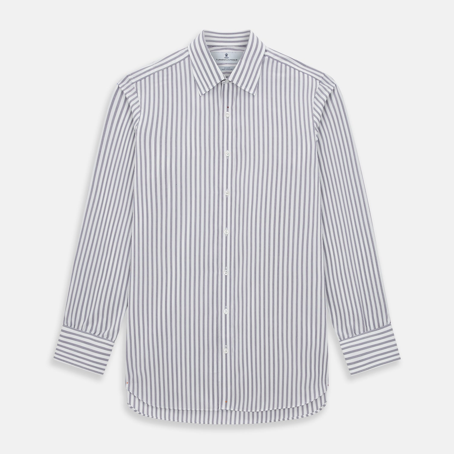 View 1 of product Purple Multi Stripe Mayfair Shirt