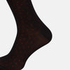 View 4 of product Navy/Red Polka Dot Long Socks