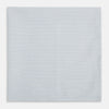 View 1 of product Hand Rolled Pale Blue Graph Check Handkerchief
