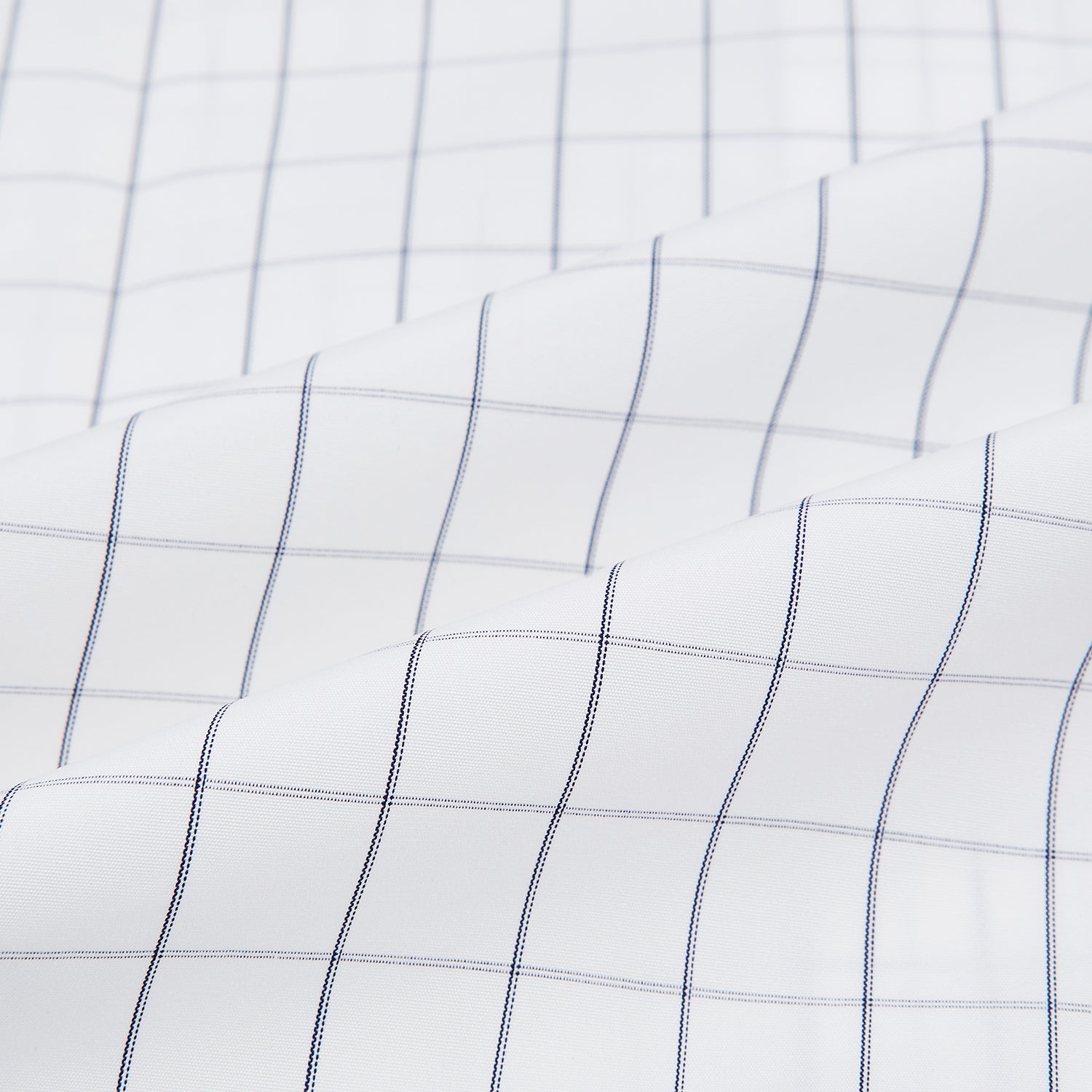 View 6 of product Navy Blue  Hairline Multi Stripe Mayfair Shirt