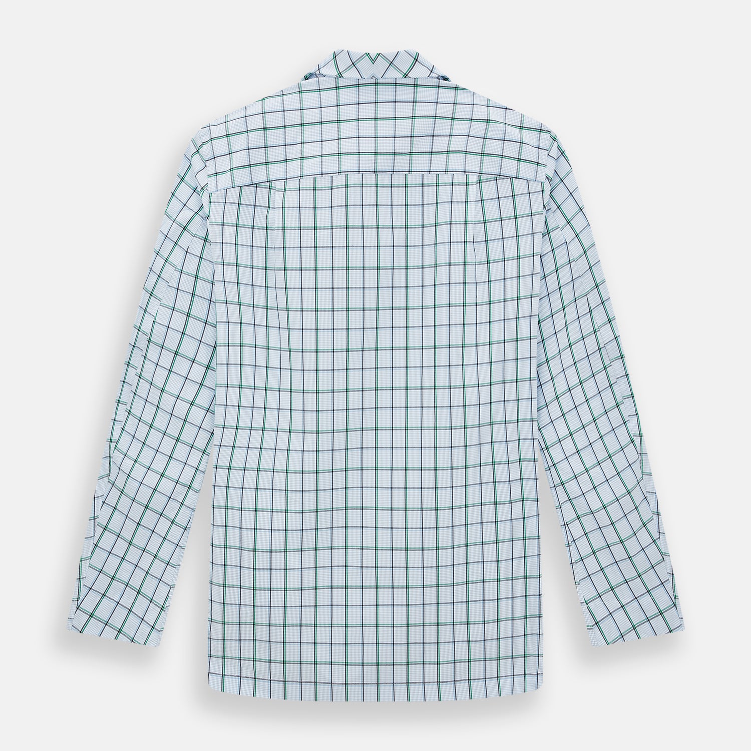 Green and Blue Check Pyjama Shirt