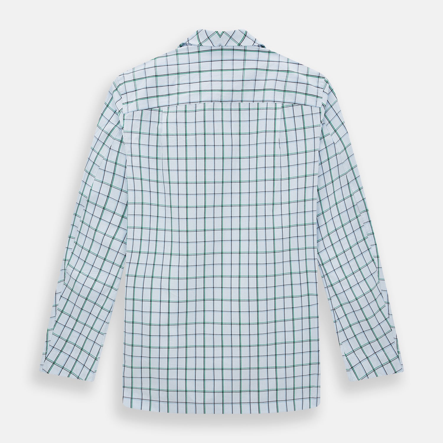 View 3 of product Green and Blue Check Pyjama Shirt