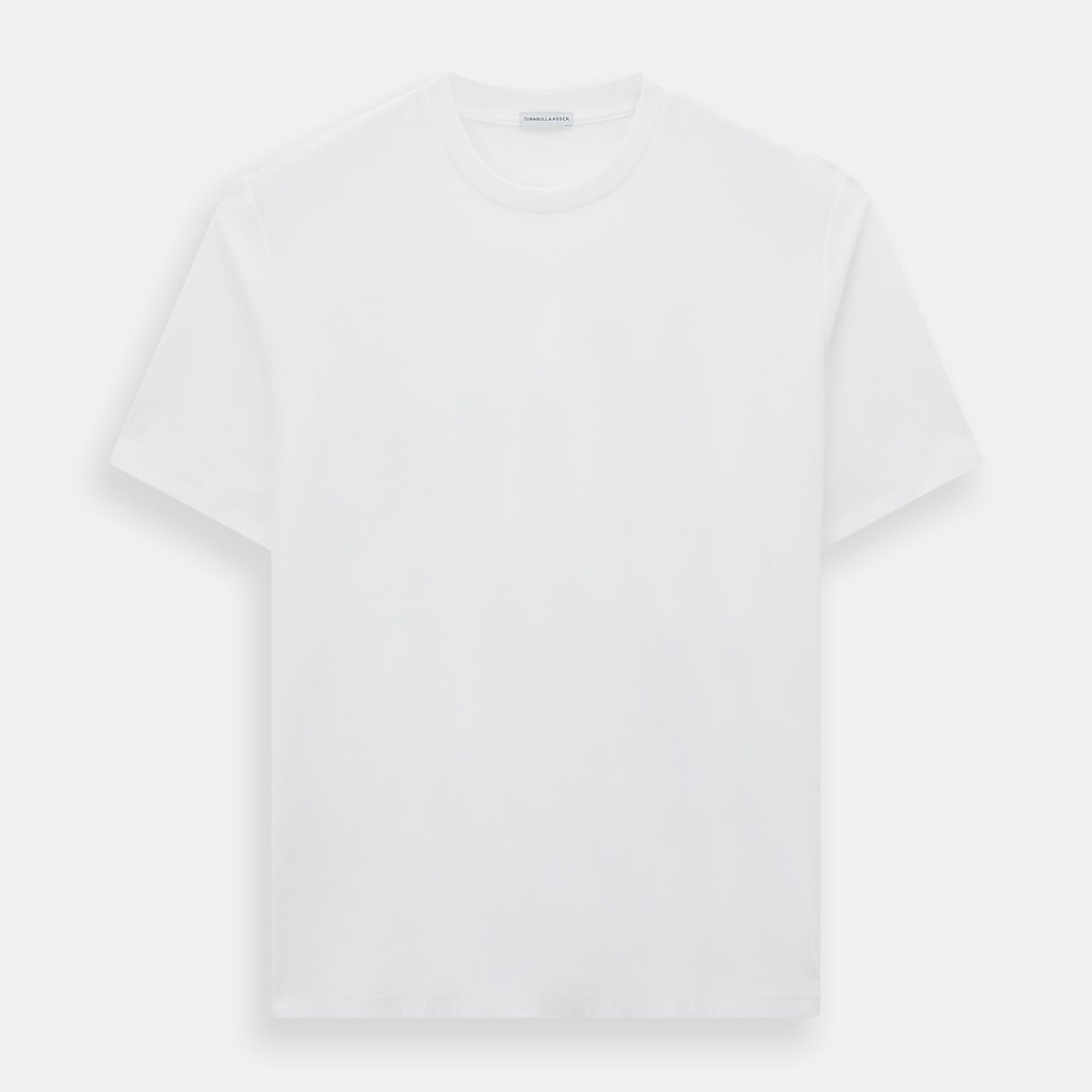 View 1 of product White Short-sleeve Fitted T-Shirt
