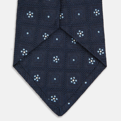 Jacquard Silk Circle Tie Image 3