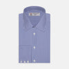 View 2 of product Mid Blue Gingham Check Cotton Fabric