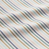 View 4 of product Green Multi Stripe Regular Fit Shirt with T&A Collar and 3 Button Cuffs