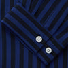 Navy and Blue Multi Stripe Silk Holiday Fit Winnington Shirt