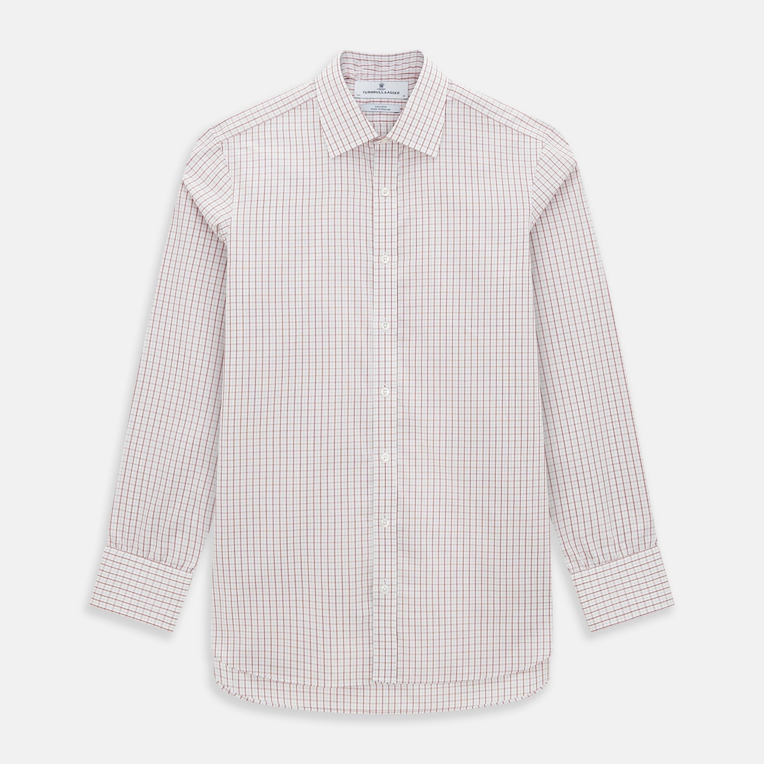 View 1 of product Red Tattersall Check Mayfair Shirt