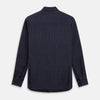 View 3 of product Navy Stripe Hampstead Overshirt